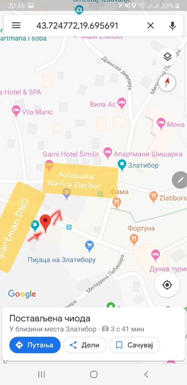 Apartman Dnd Zlatibor Sa Garazom Экстерьер фото